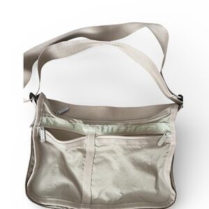 LeSportsac Beige Crossbody Expandable Bag